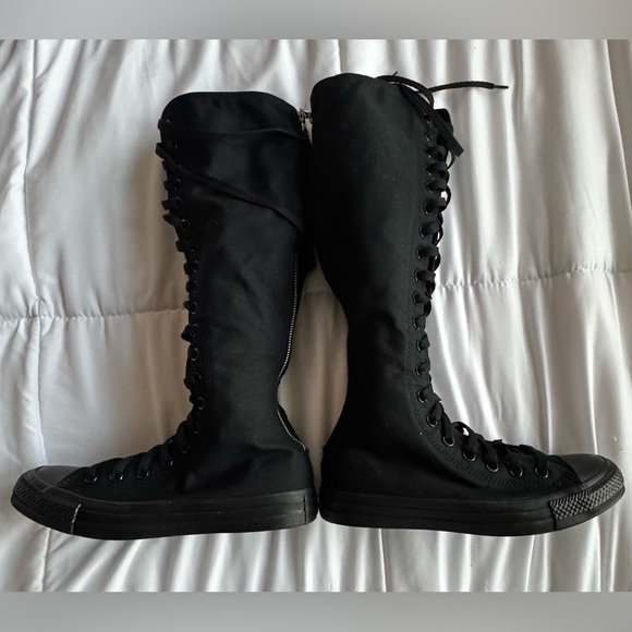 Converse Chuck Taylor All Star XXHi 7.5
Women/5.5 Men Black Knee Hi Punk Grunge - Picture 10 of 13